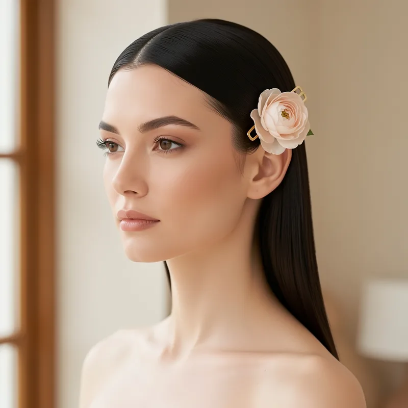 Accessoires cheveux fleurs : 8 modèles tendance à adopter en 2026