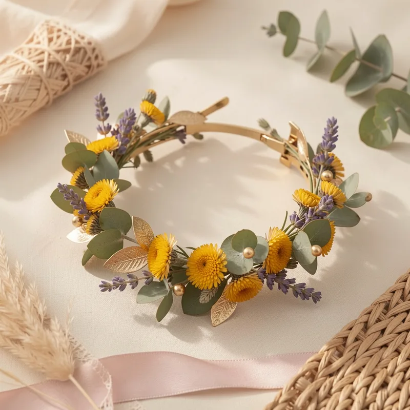 Accessoires cheveux mariage bohème : 8 pièces élégantes pour 2026