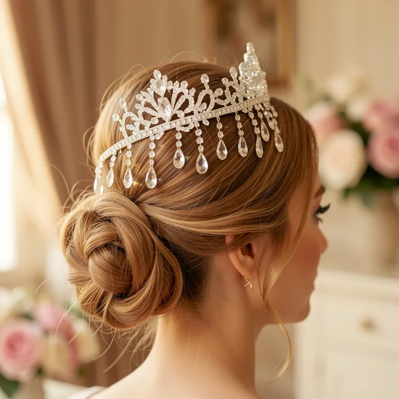 Accessoires cheveux mariage luxe : 8 pièces élégantes pour un look inoubliable